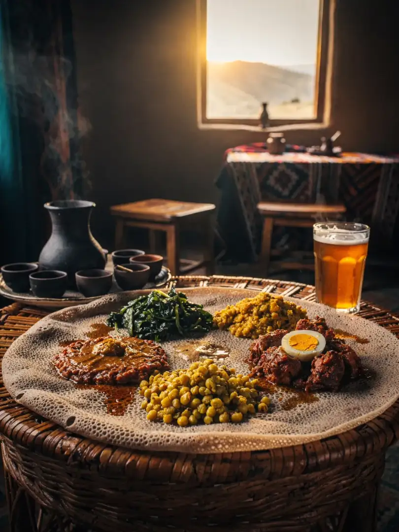 Food & Beer Culture in the region Ethiopia