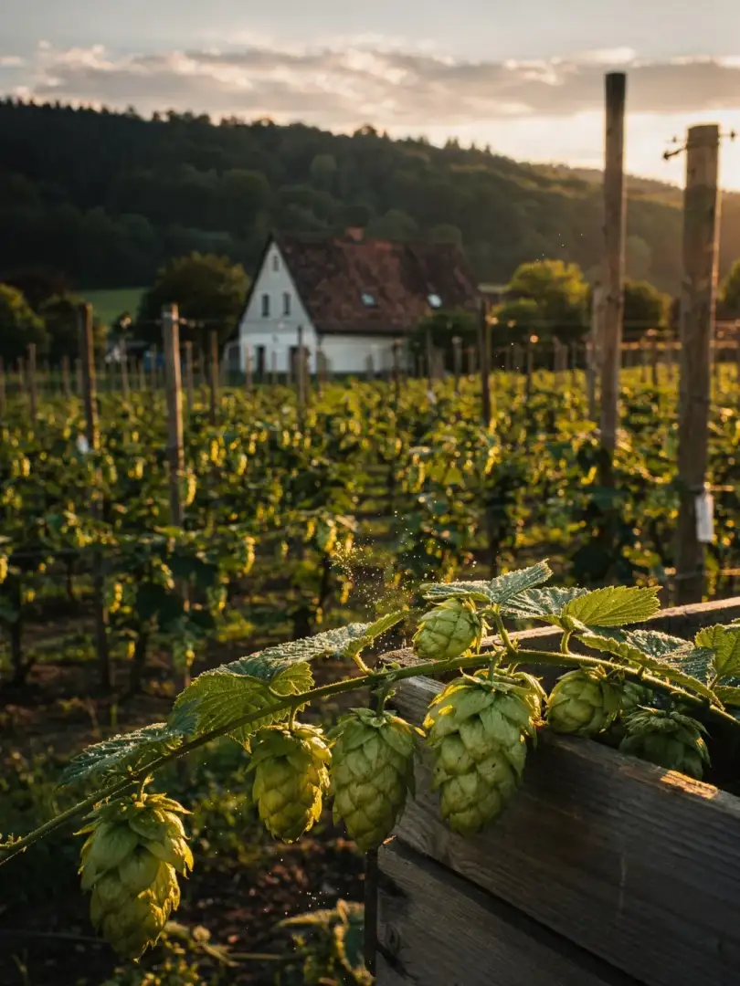 Hopfen in der Region Aischgrund & Steigerwald
