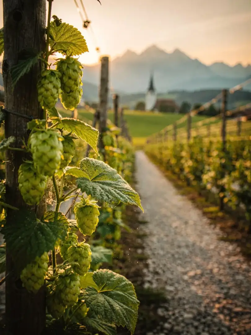 Hopfen in der Region Allgäu