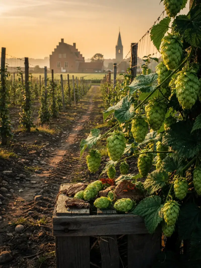 Hops in the region Antwerp & Kempen