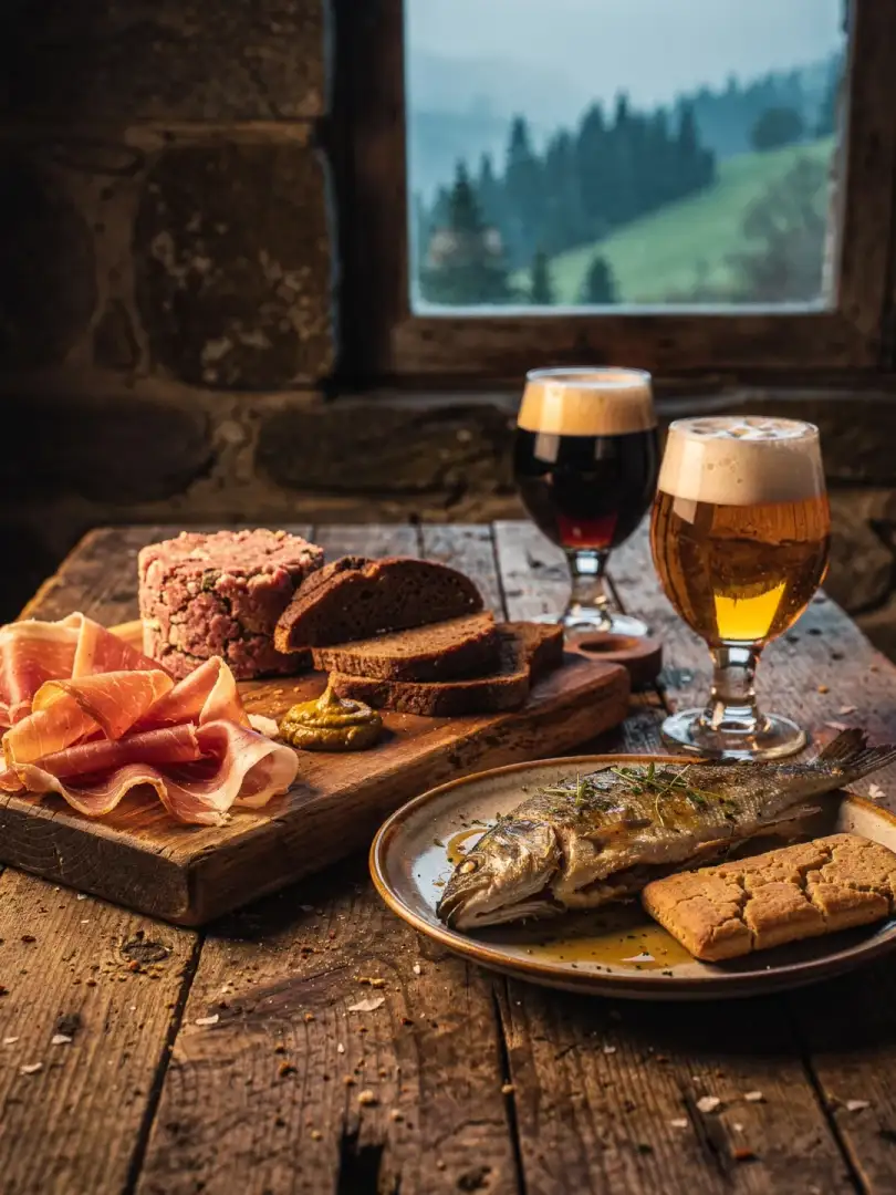 Essen & Bierkultur in der Region Namur & Ardennen