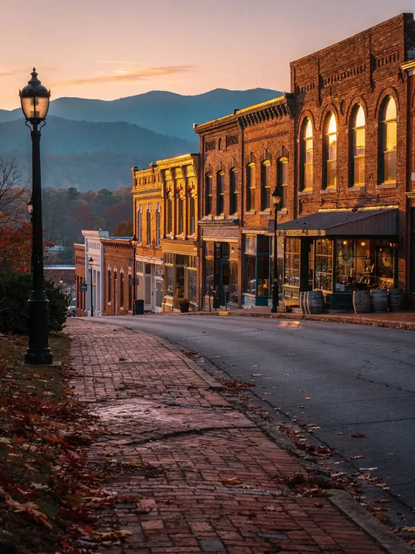 Region & Geschichte in der Region Asheville & North Carolina