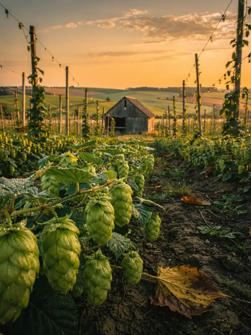 Hops in the region Beskids & Lesser Poland
