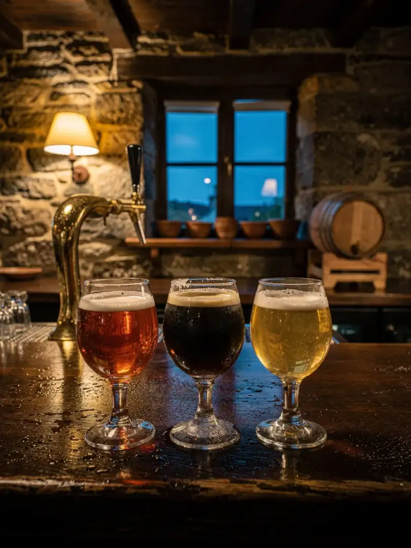 Tasting in the region Brittany