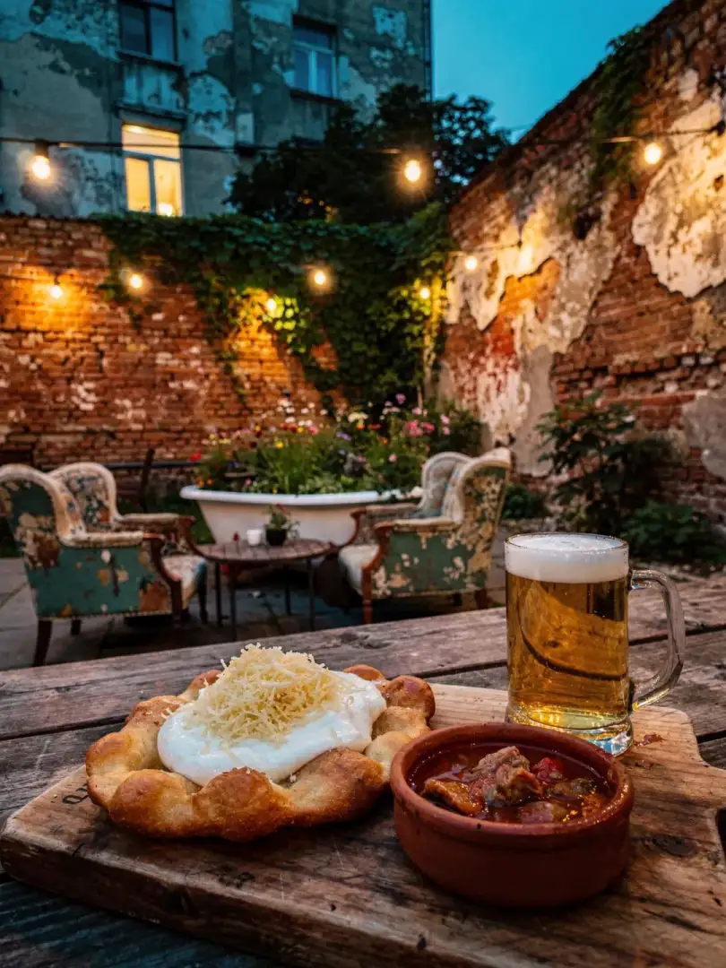 Essen & Bierkultur in der Region Budapest & Kőbánya