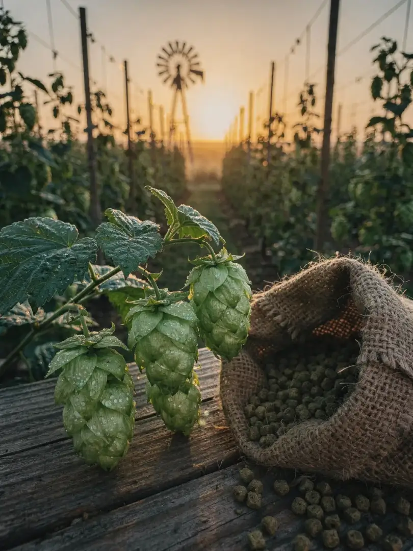Hops in the region Buenos Aires