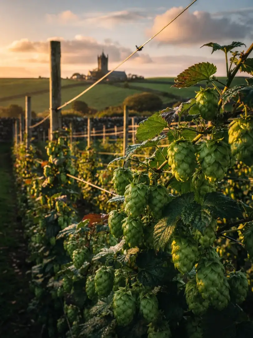 Hopfen in der Region Dublin