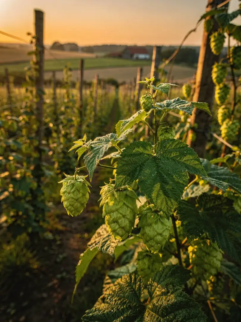 Hopfen in der Region Düsseldorf