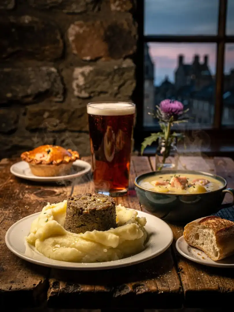 Essen & Bierkultur in der Region Edinburgh & Lowlands