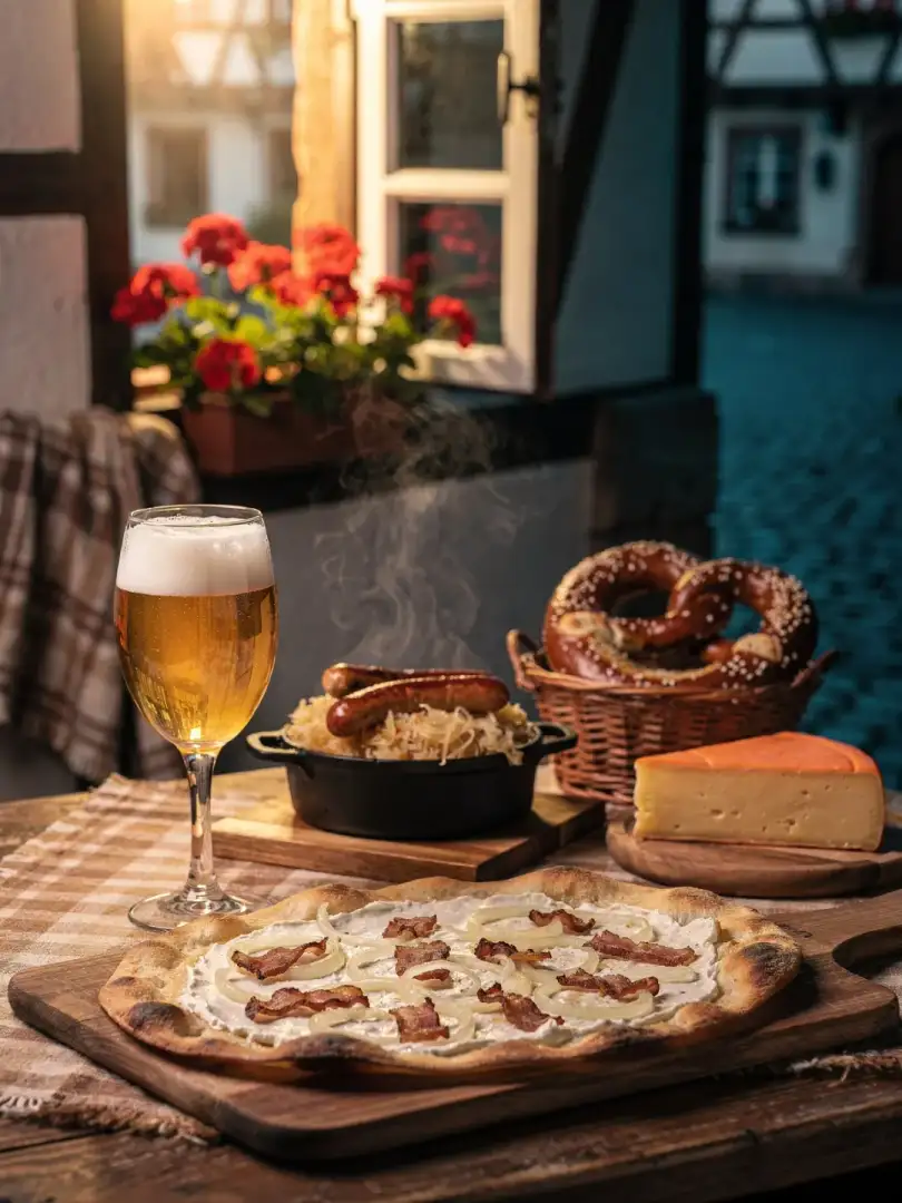 Essen & Bierkultur in der Region Elsass