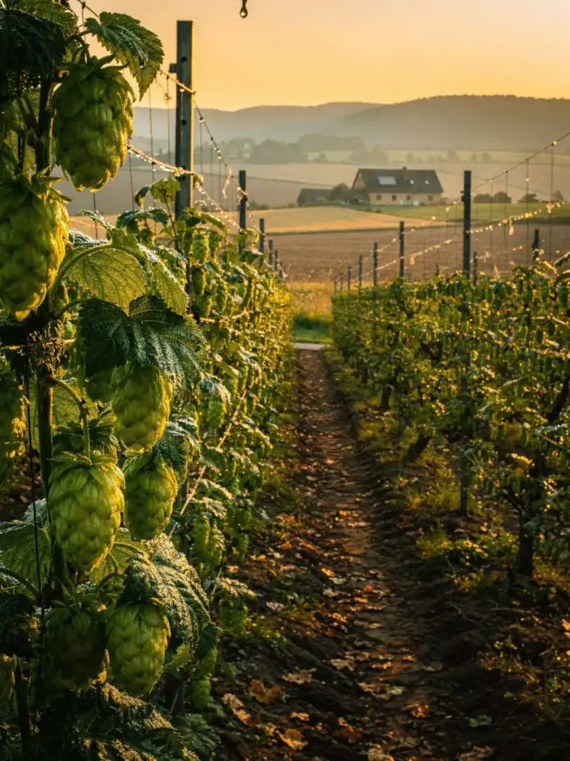 Hops in the region Erzgebirge & Vogtland