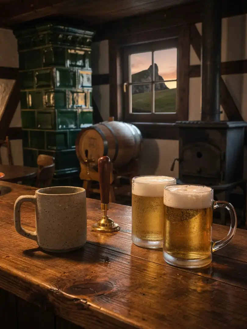 Tasting in the region Franconian Switzerland