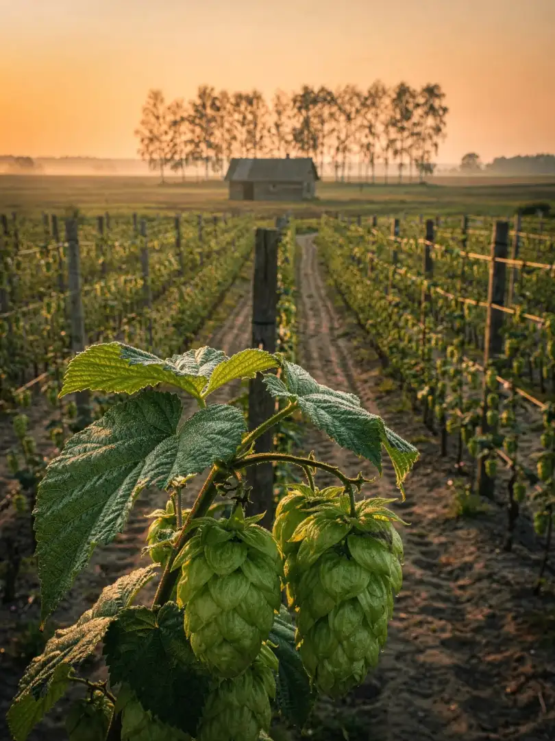 Hopfen in der Region Großpolen & Grodzisk