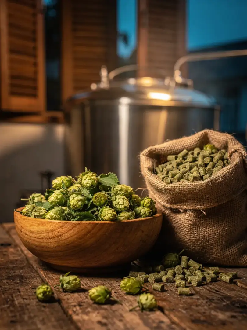 Hopfen in der Region Hanoi