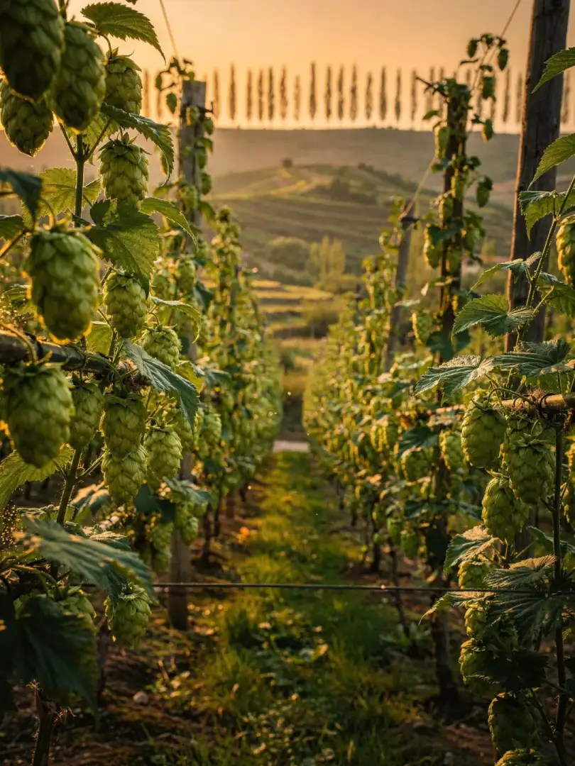 Hopfen in der Region Harbin & der Nordosten