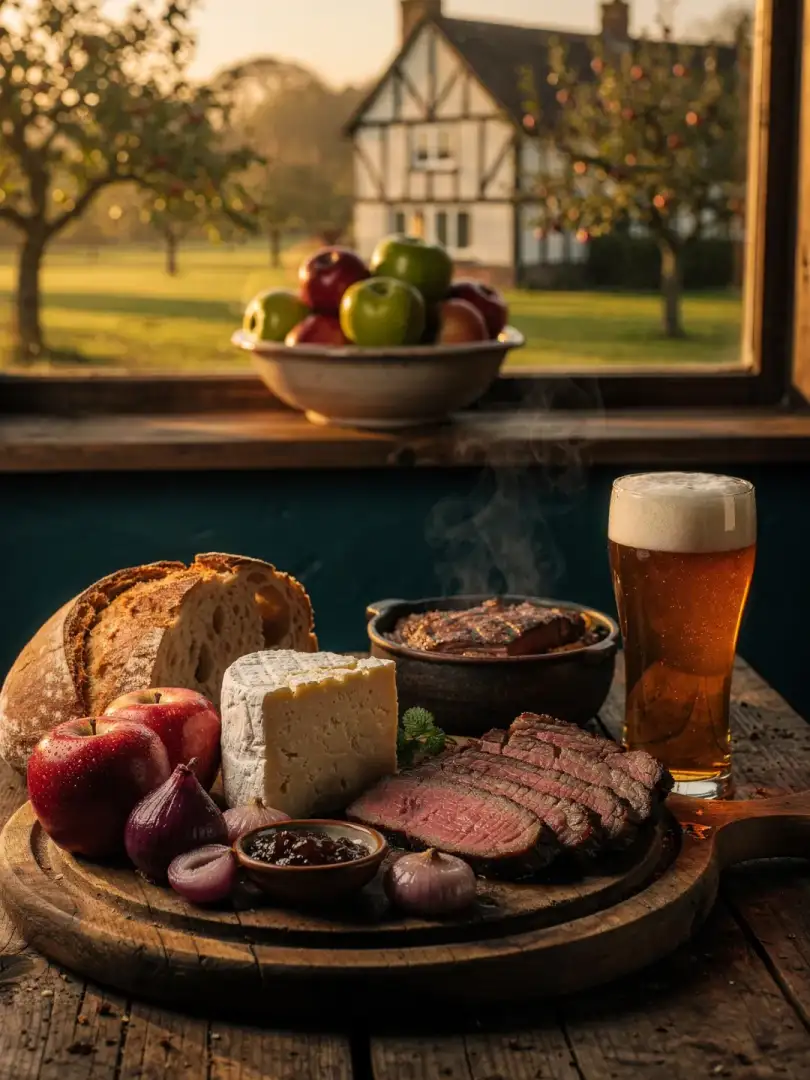Food & Beer Culture in the region Herefordshire & Worcestershire