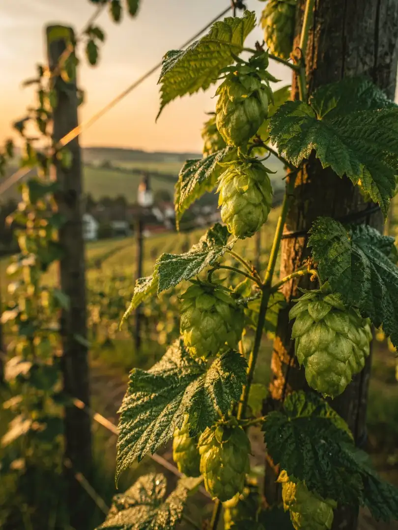 Hops in the region Hesse