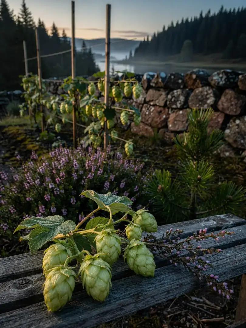 Hopfen in der Region Highlands & Inseln