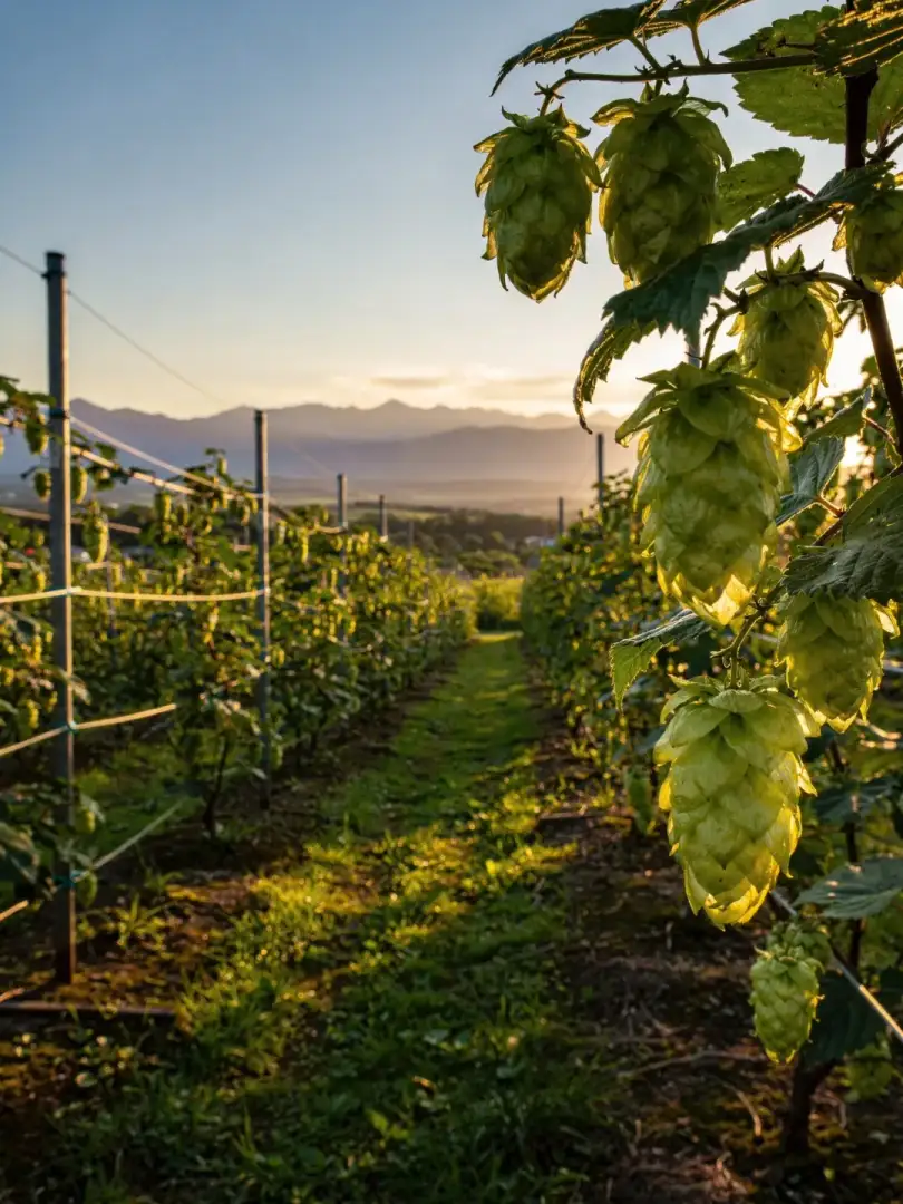 Hopfen in der Region Hokkaido & Sapporo