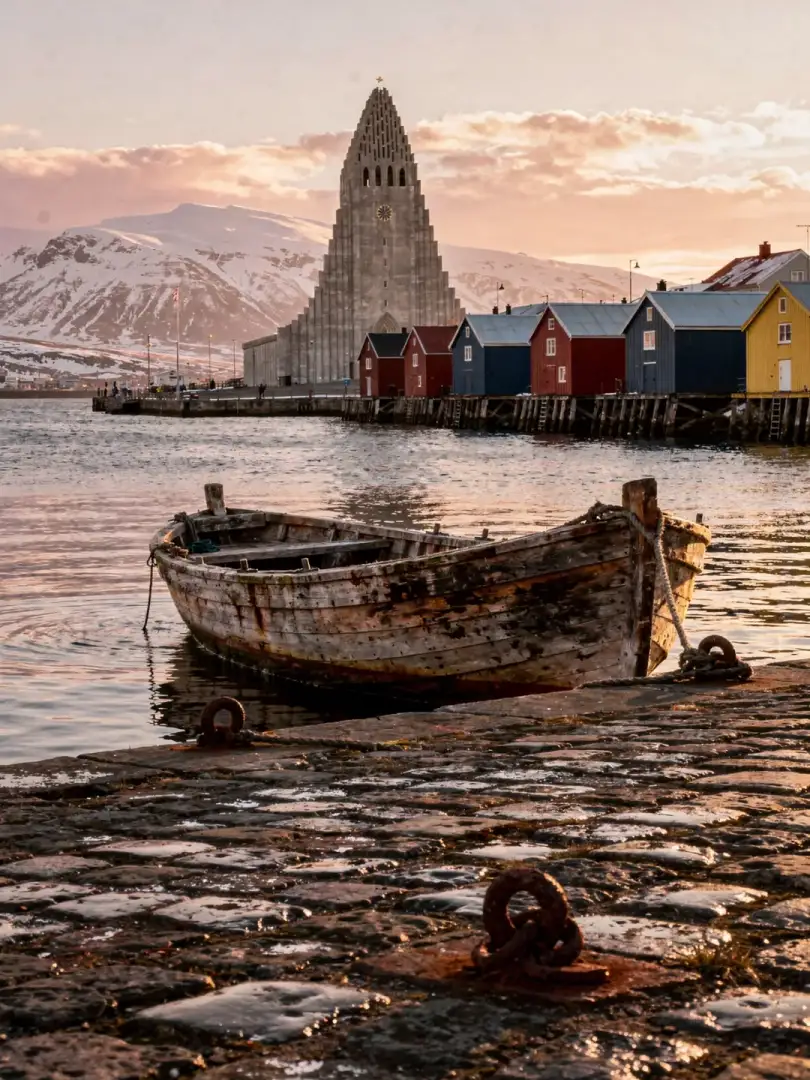 Region & History in the region Iceland