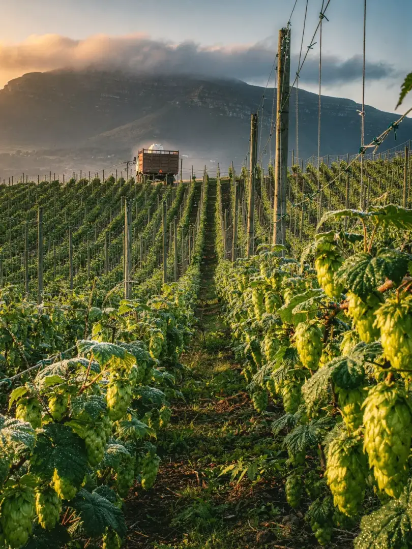 Hopfen in der Region Kapstadt