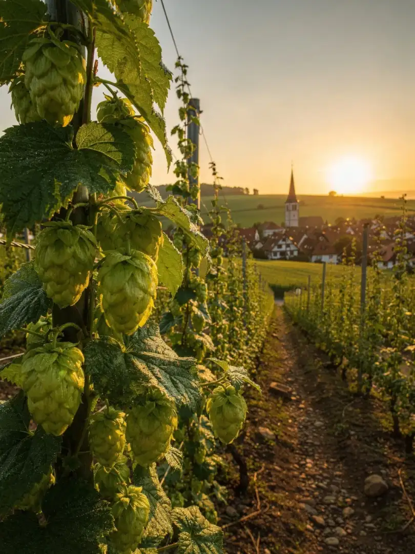 Hopfen in der Region Köln