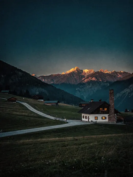 Landscape of the region Allgäu