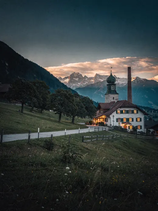 Landscape of the region Aying & Oberland