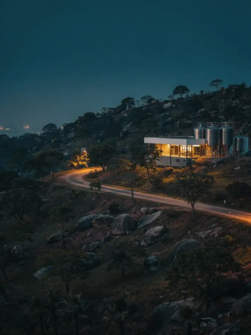 Landschaft der Region Bengaluru