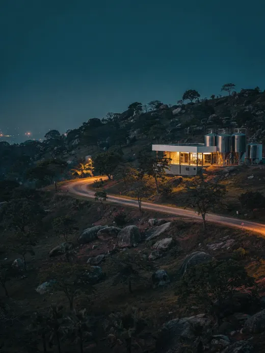 Landscape of the region Bengaluru
