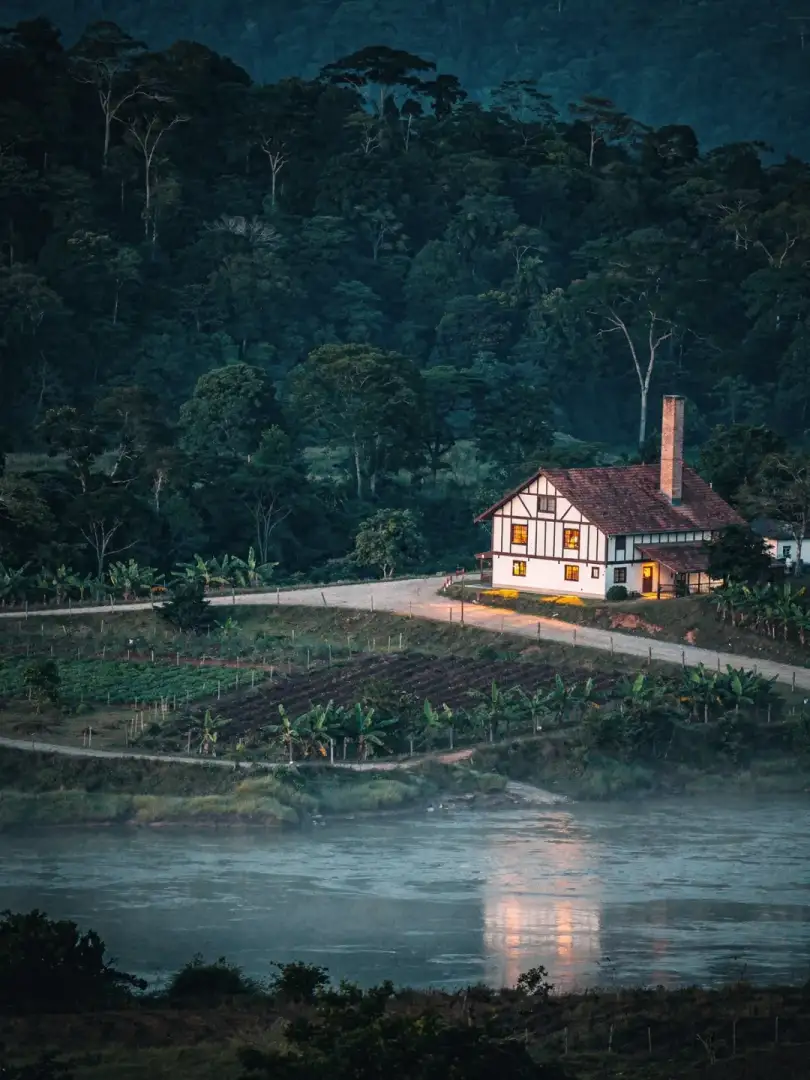 Landschaft der Region Blumenau & Santa Catarina