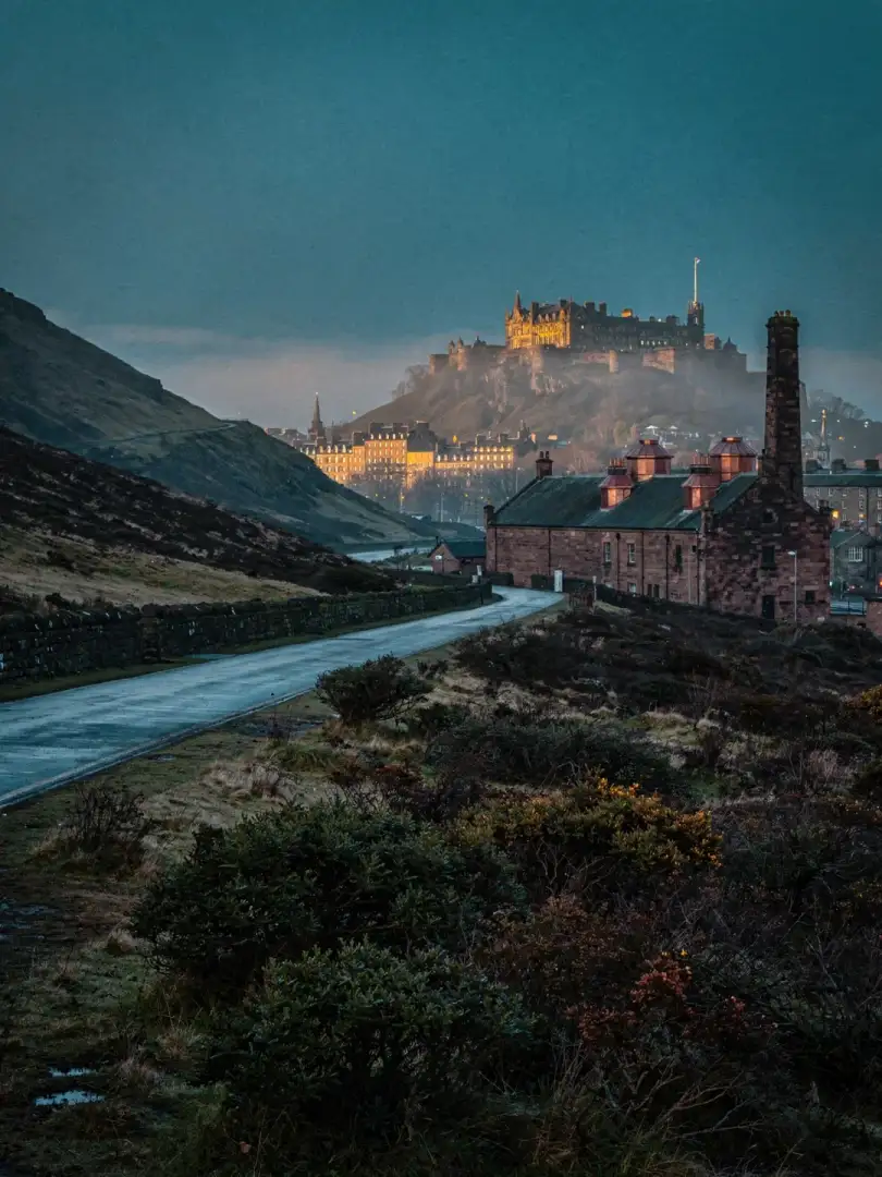 Landscape of the region Edinburgh & Lowlands
