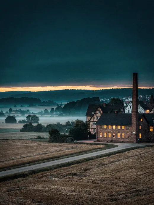 Landscape of the region Einbeck & South Lower Saxony