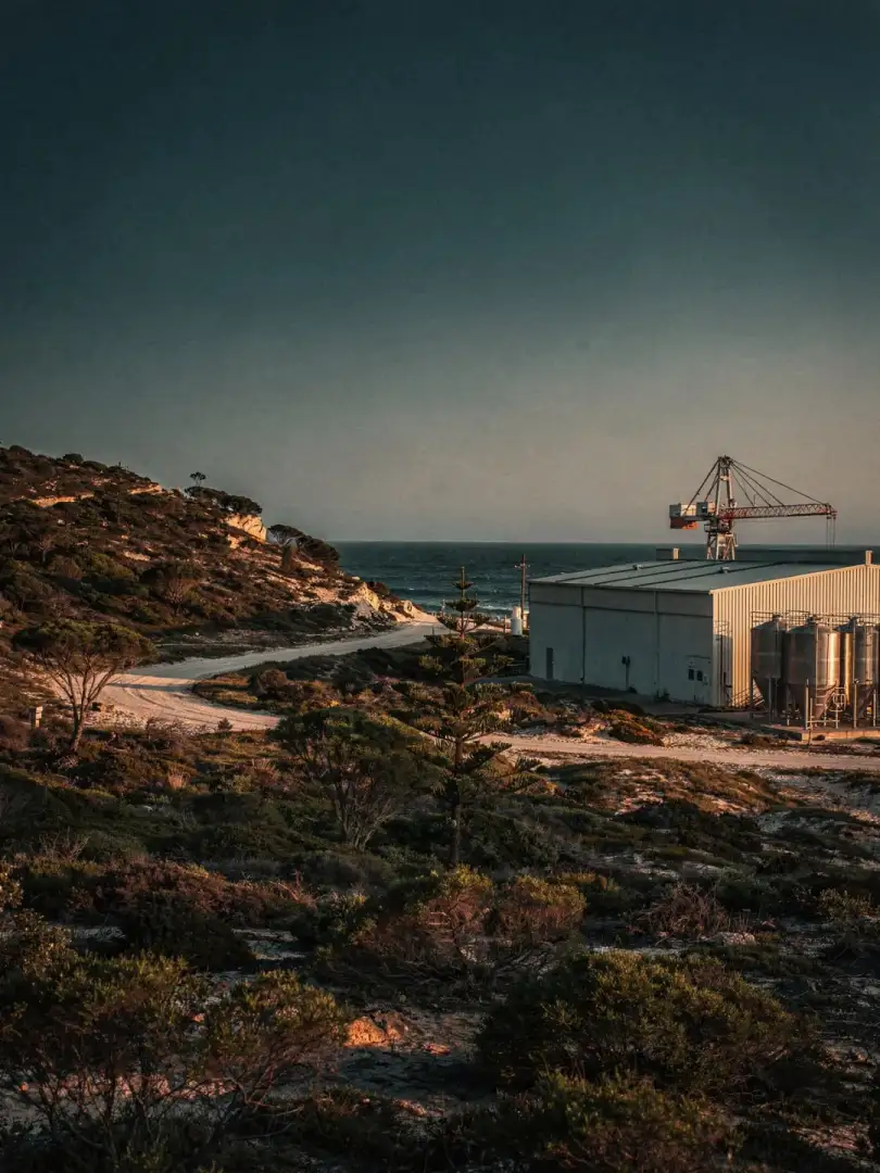 Landschaft der Region Fremantle & Westaustralien