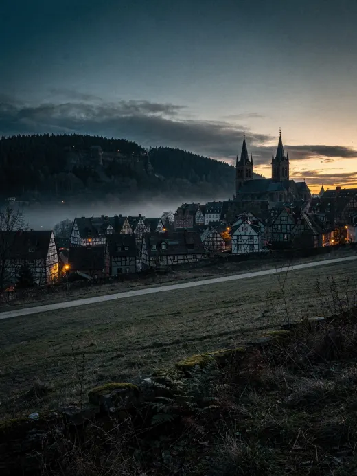 Landscape of the region Goslar & Harz