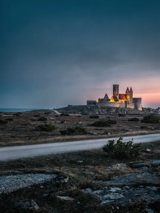 Landscape of the region Gotland
