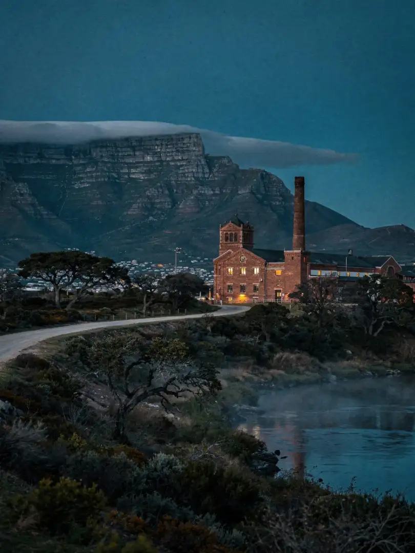 Landscape of the region Cape Town