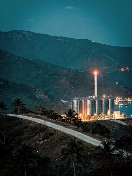 Landscape of the region Kingston & Jamaica