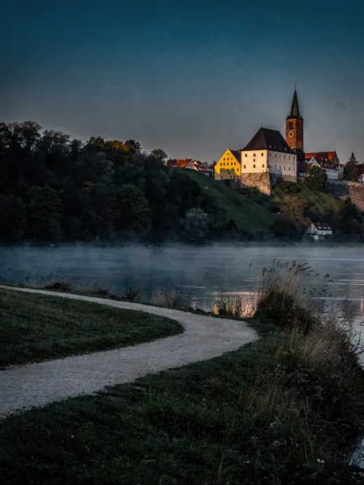 Landscape of the region Landshut & Isar Valley