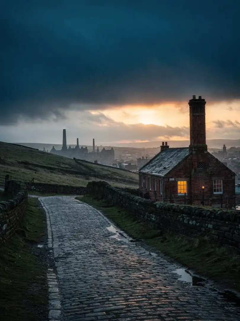 Landschaft der Region Manchester & der Nordwesten