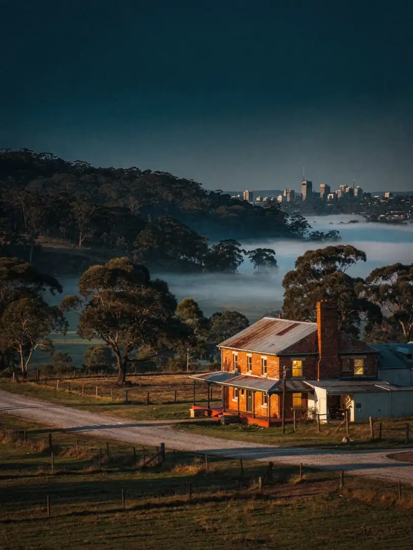 Landscape of the region Melbourne & Victoria
