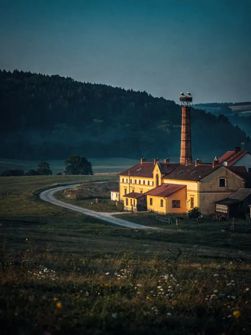 Landschaft der Region Mittelböhmen