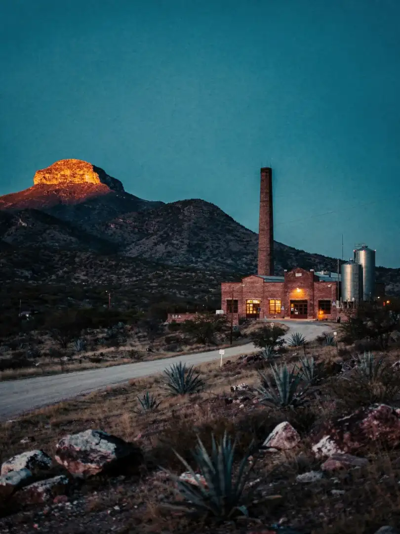 Landschaft der Region Monterrey