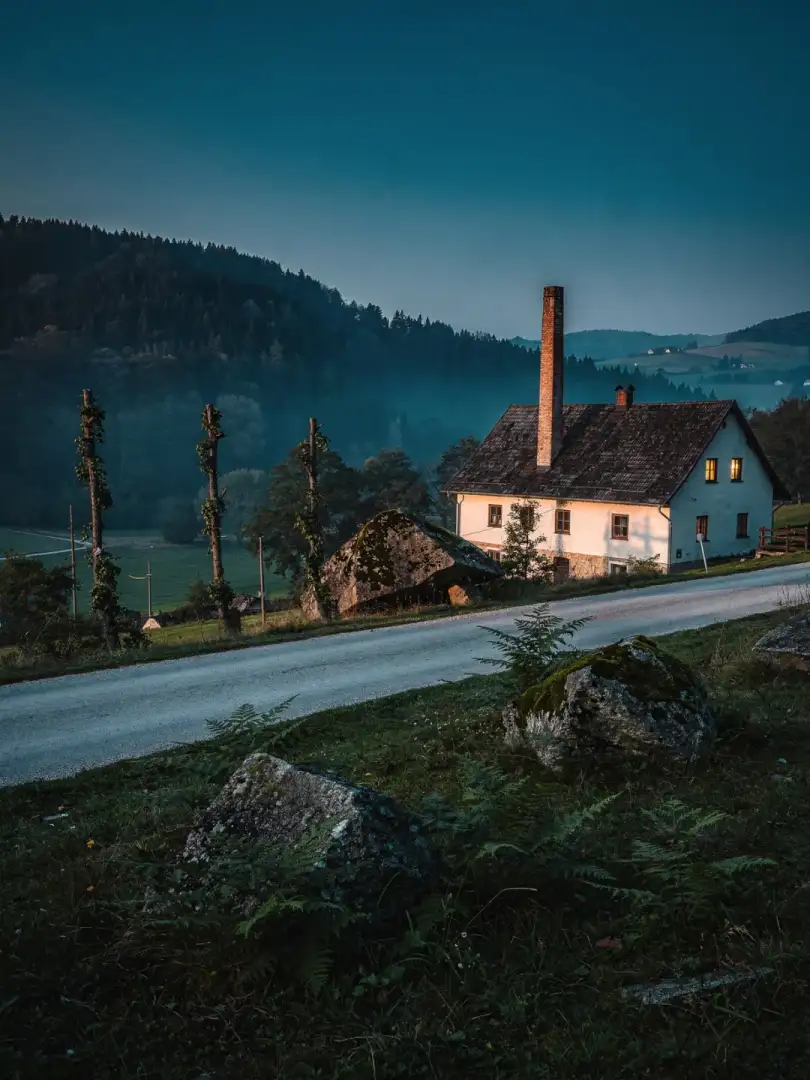 Landscape of the region Mühlviertel