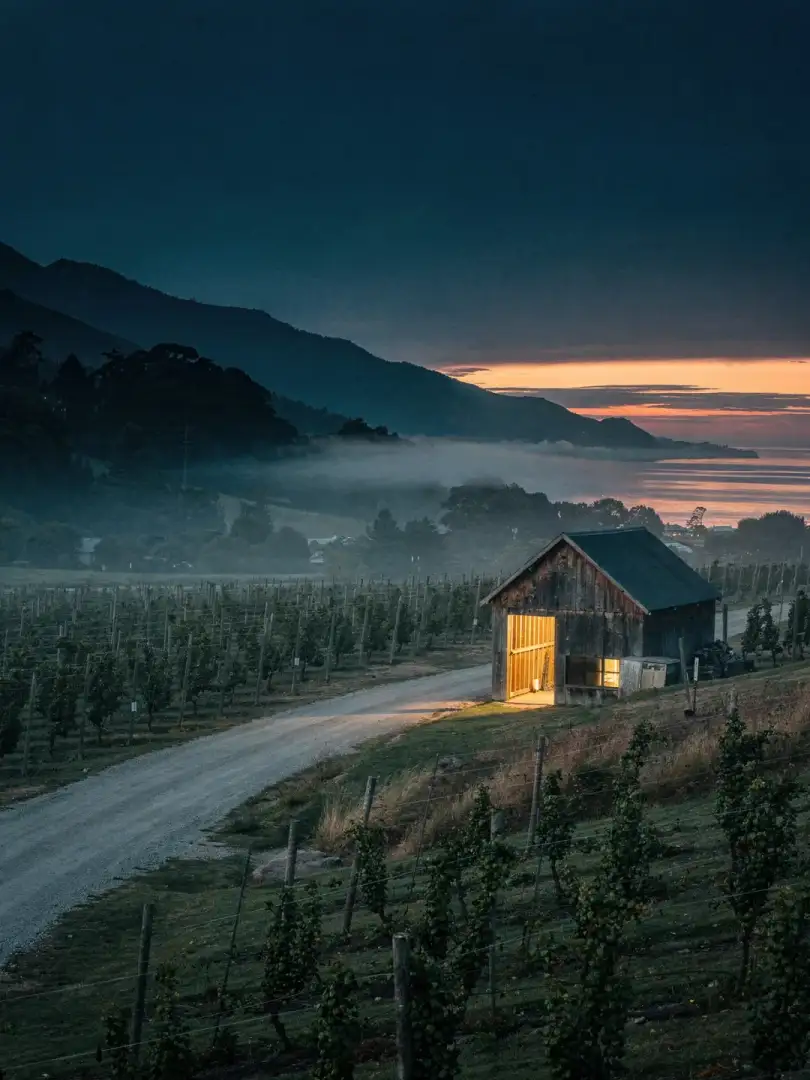 Landschaft der Region Nelson & Tasman