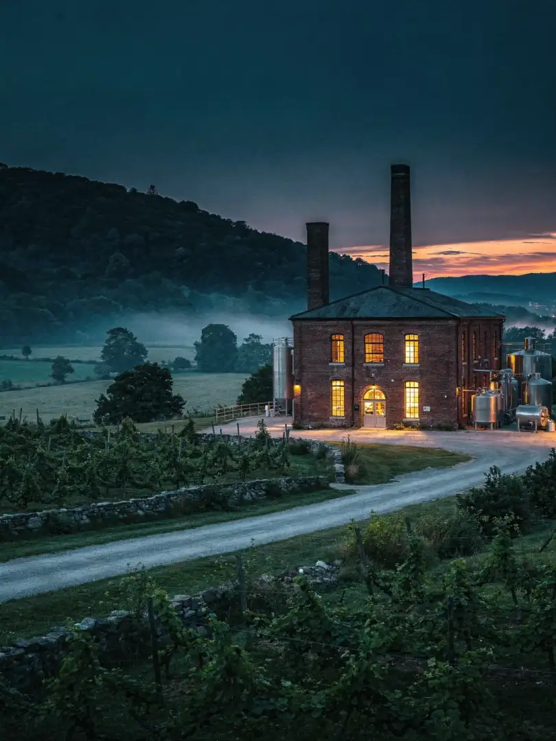 Landschaft der Region New York