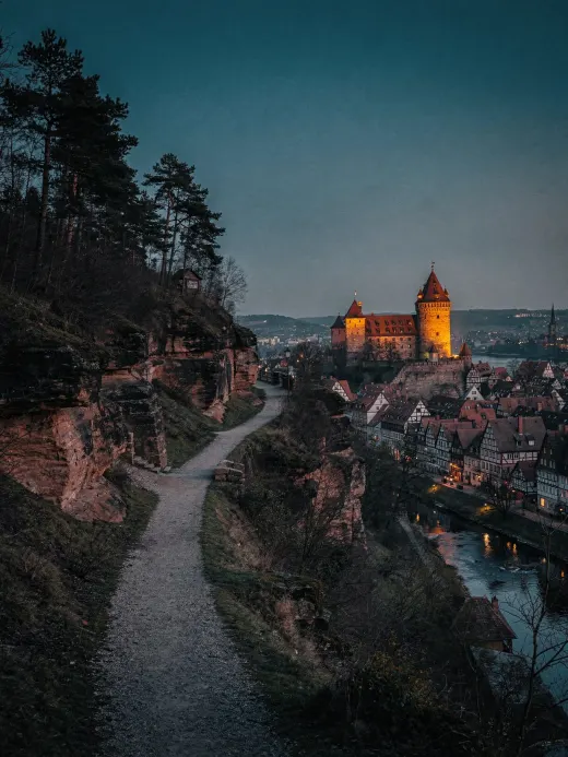 Landscape of the region Nuremberg & Fürth
