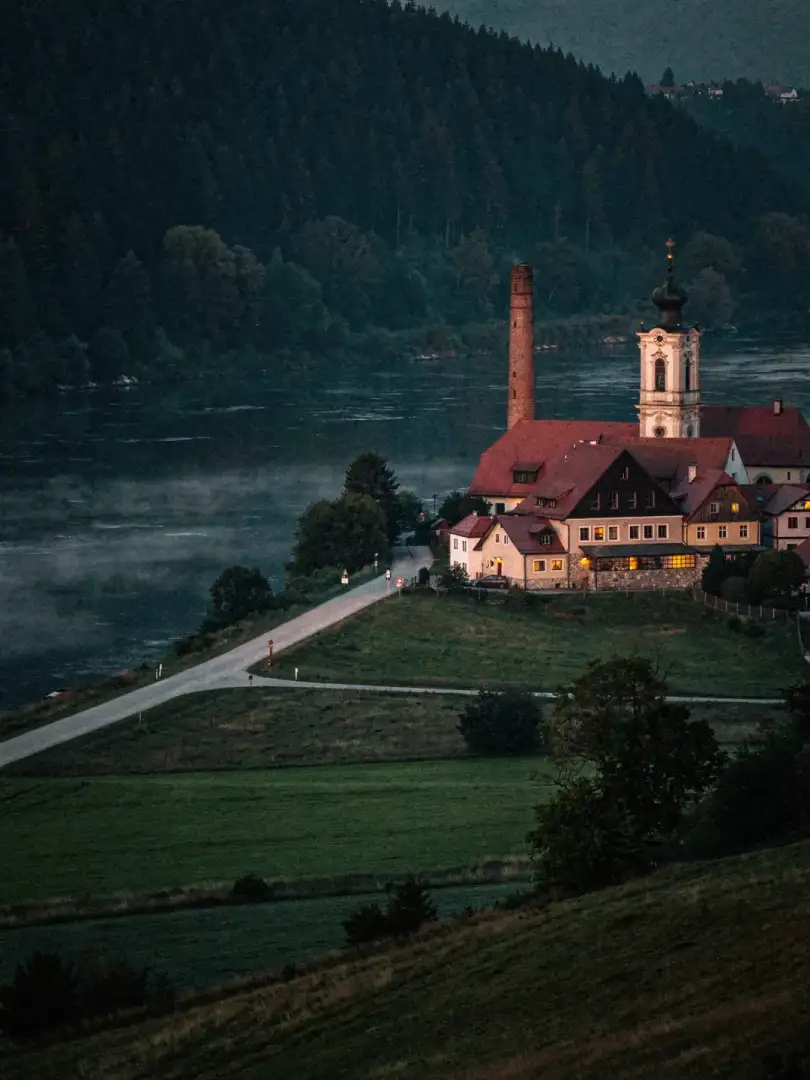 Landscape of the region Passau & Bavarian Forest