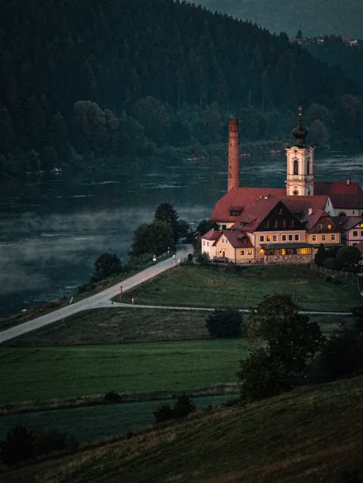 Landscape of the region Passau & Bavarian Forest