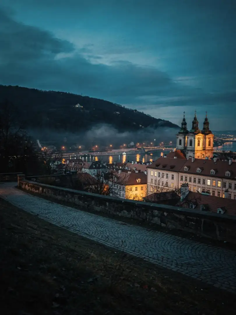Landscape of the region Prague